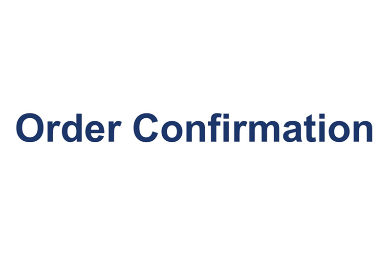 Order Confirmation 001