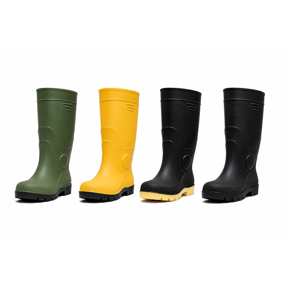 Safety Waterproof Boots For Work With Steel Toe Steel Mid-Sole 716 (5)