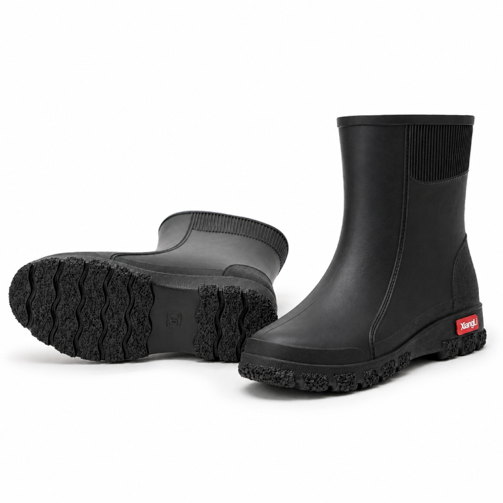 Short Mens Boots for Gardening 8018 (1)
