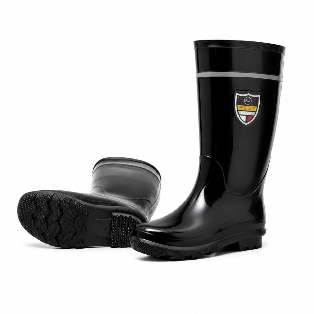 Waterproof Boots for Work With Glossy PVC Upper 8606 (3)