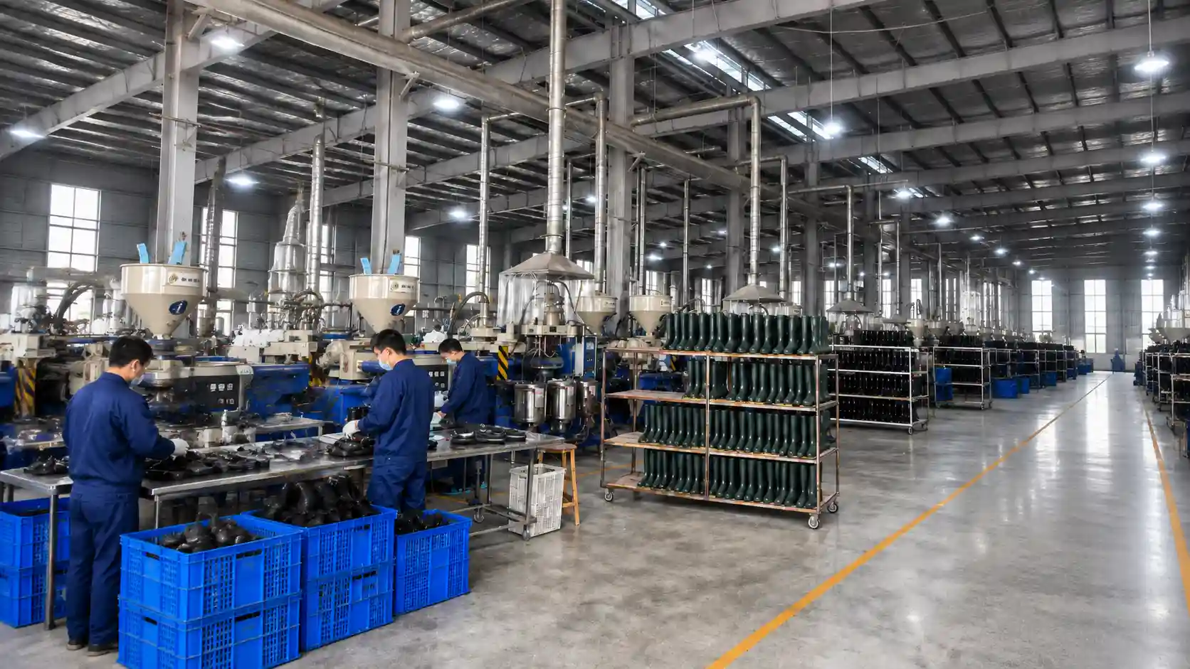 How PVC Rain Boots Are Made